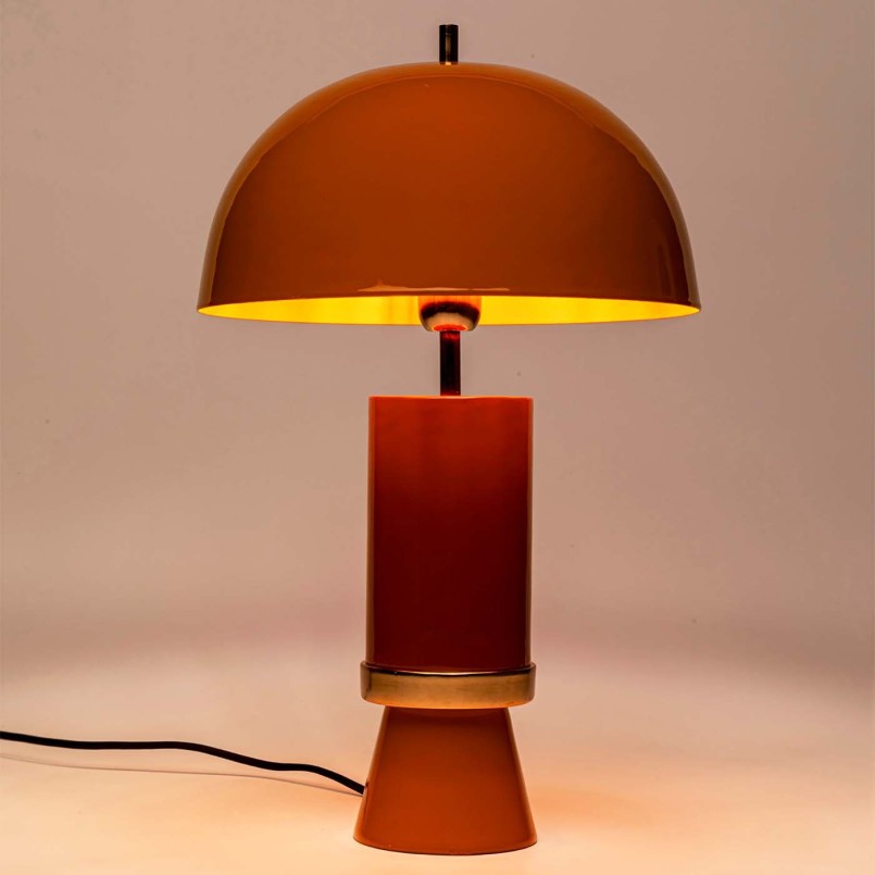 Lampe rétro jaune - Josy - Kare Design