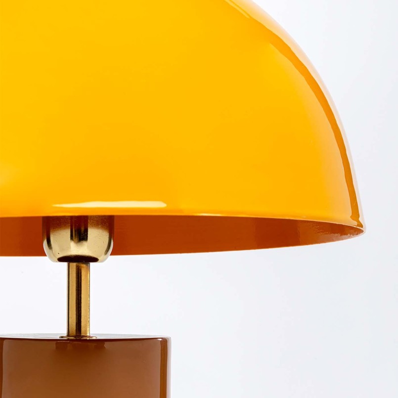 Lampe rétro jaune - Josy - Kare Design