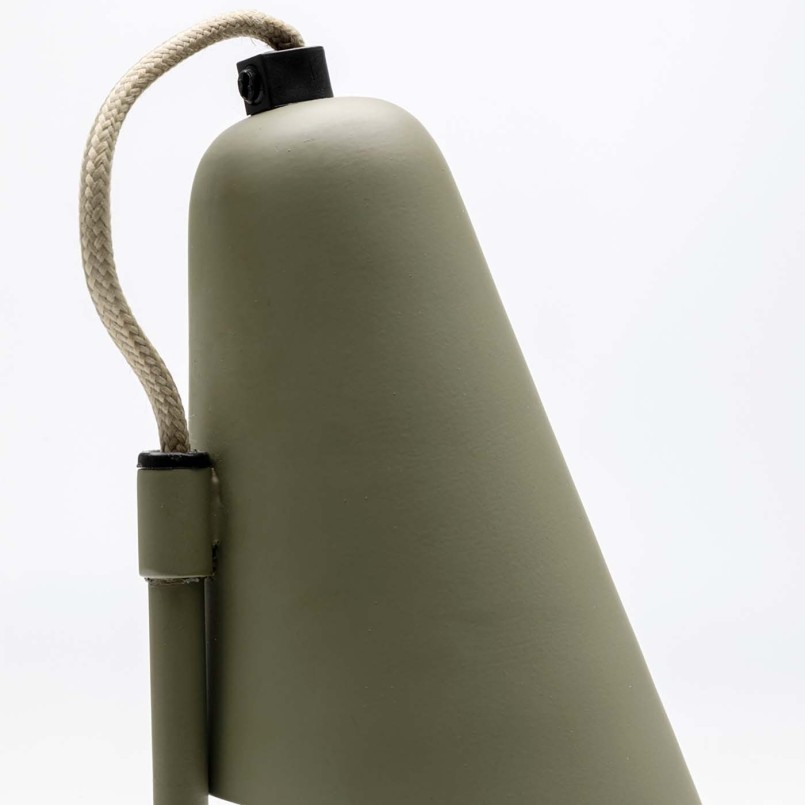Wise green retro steel lamp - Mira - Kare Design