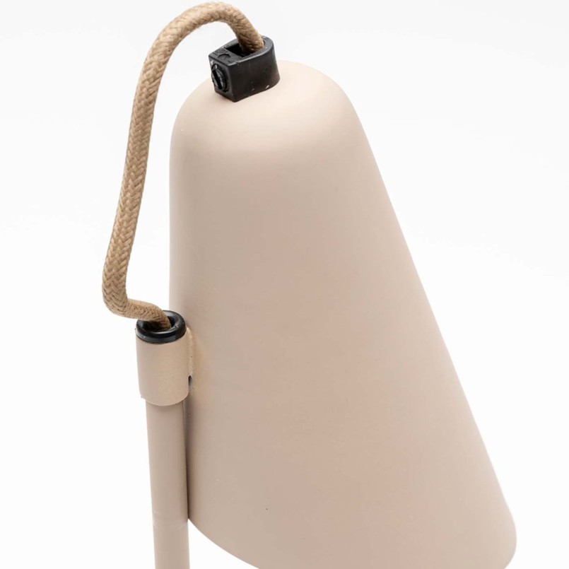 Lampe rétro beige en acier - Mira - Kare Design