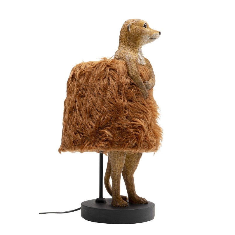 Lampe à poser Animal Meerkat Fur 50cm