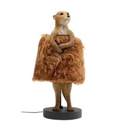 Lampe à poser Animal Meerkat Fur 50cm