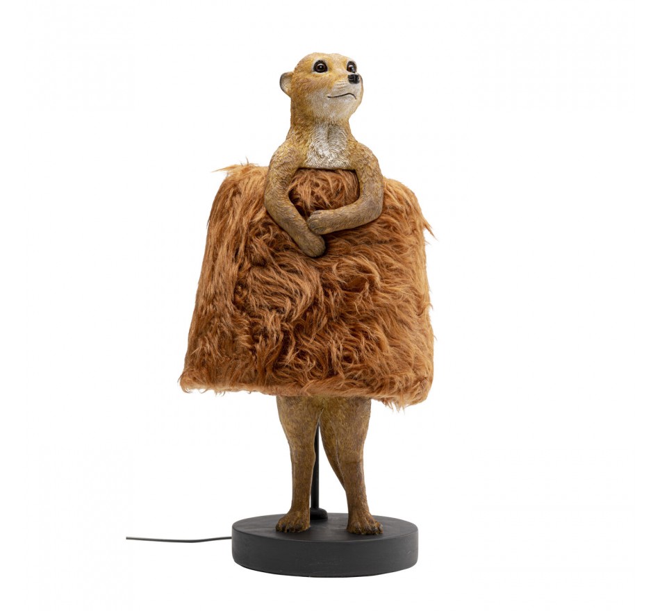 Tafellamp stokstaartje Fluff Kare Design