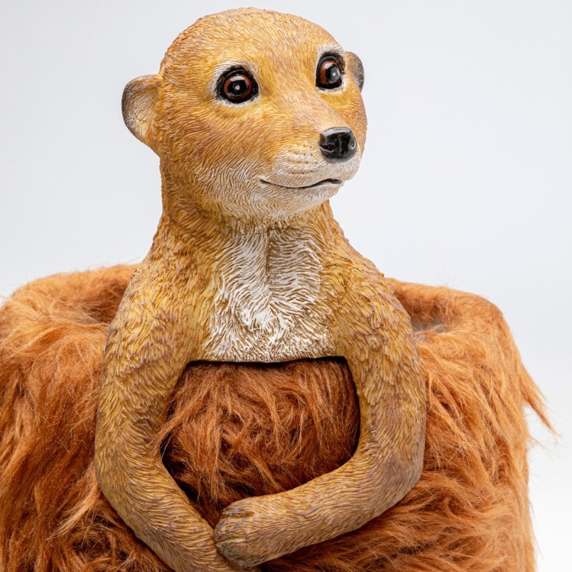 Lampe suricate marron - Animal Fluff - Kare Design