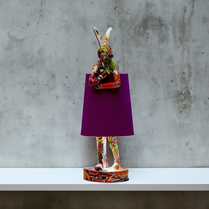 Lampe lapin graffiti - Animal - Kare Design