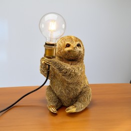 Gouden luiaard lamp - Kare Design