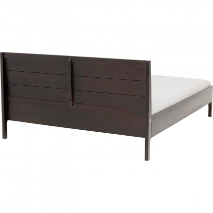 Bed Brooklyn walnoot Kare Design