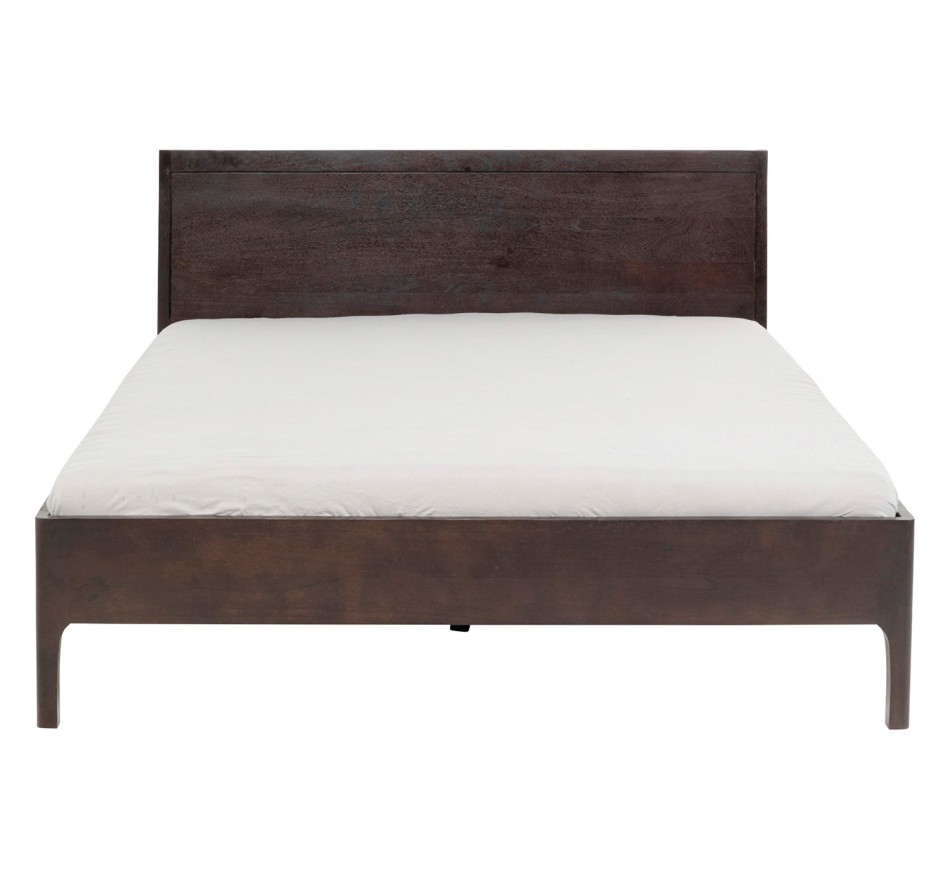 Bed Brooklyn walnoot Kare Design