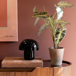 Retro black steel mushroom lamp - Mushroom - Kare Design