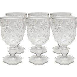 Snowflake wine glasses - Ice Flowers - Kare Design