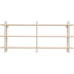 Stalen wandfleshouder beige - Kaapstad - Kare Design