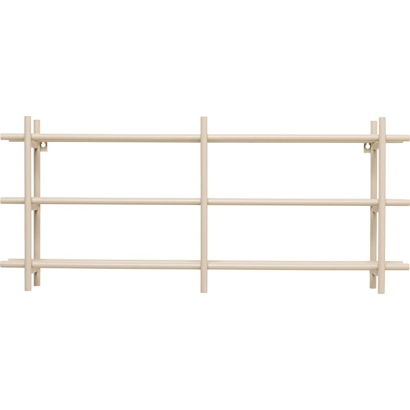 Beige wall-mounted steel bottle holder - Cape Town - Kare Design
