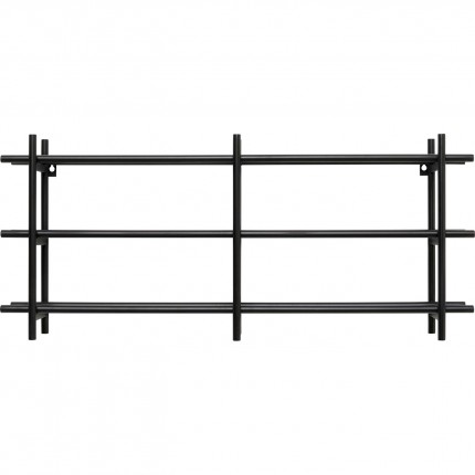 Flessenhouder Cape Town 34cm zwart Kare Design