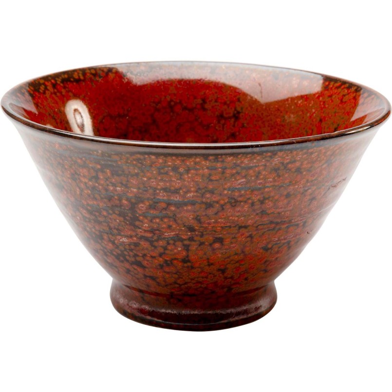 Red and black earthenware bowls - Ari - Kare Design