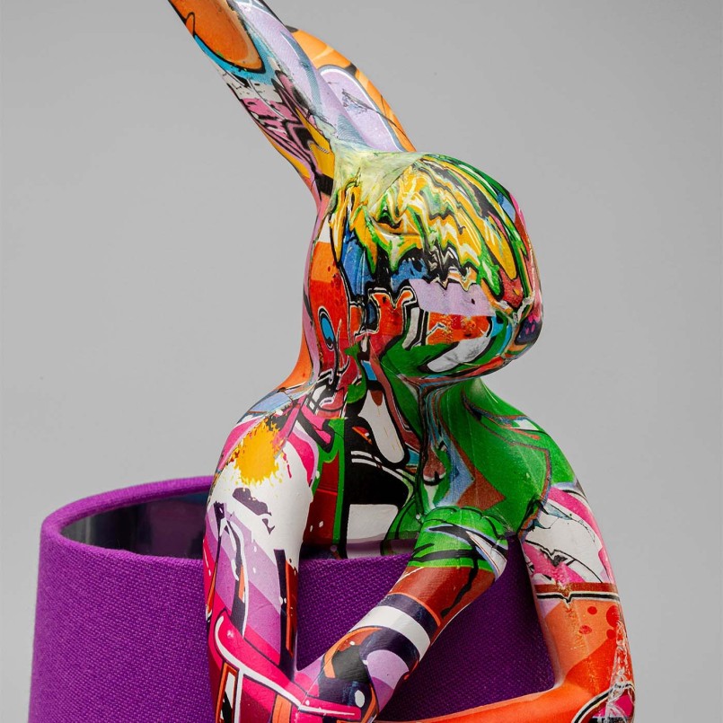 Graffiti konijnenlamp - Dier - Kare Design