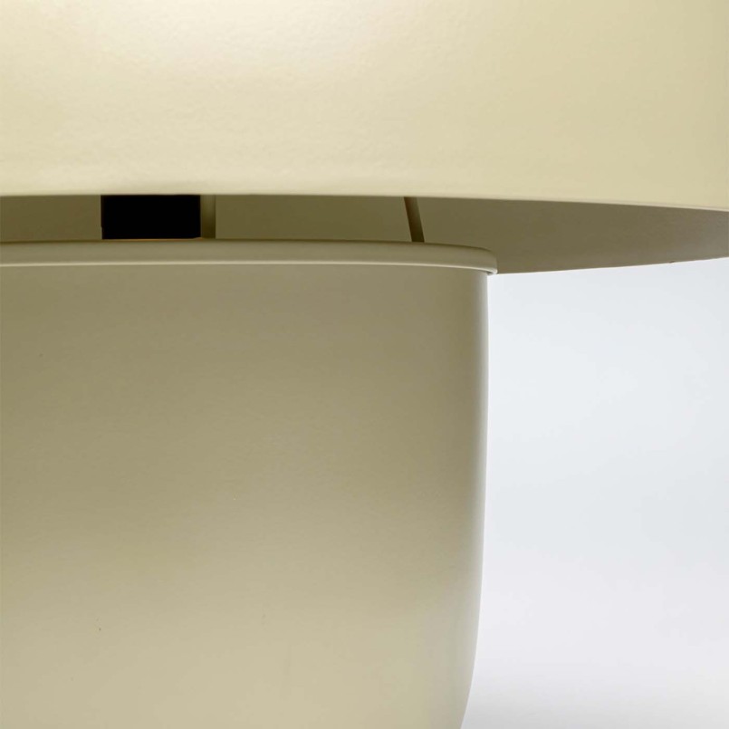 Lampe champignon rétro en acier vert clair - Mushroom - Kare Design