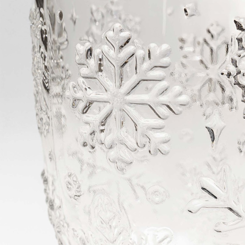 Verres à vin flocons de neige - Ice Flowers - Kare Design