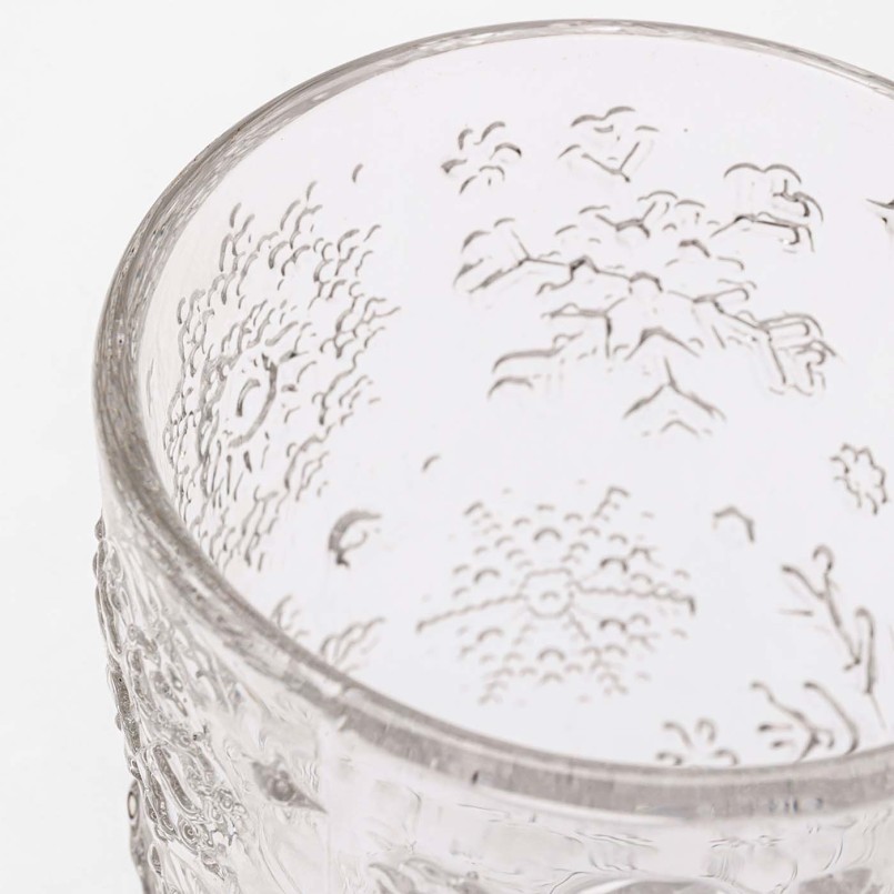 Verres à eau flocons de neige en relief - Ice Flowers - Kare Design