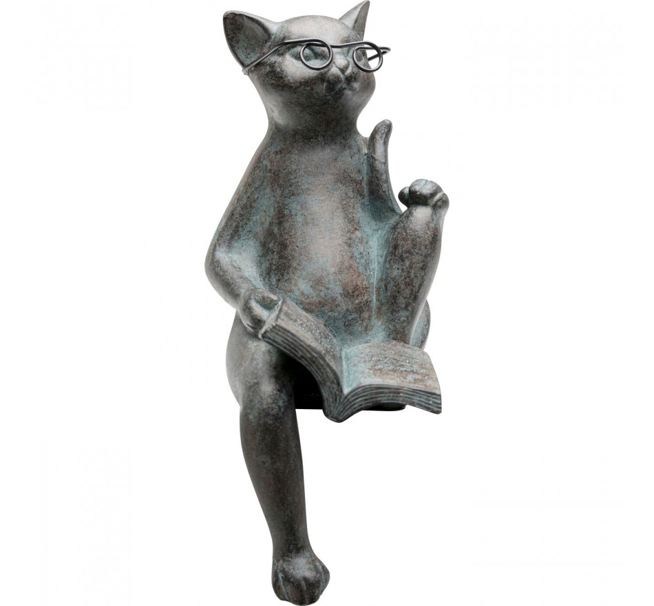 Woonaccessoires lezende kat Kare Design