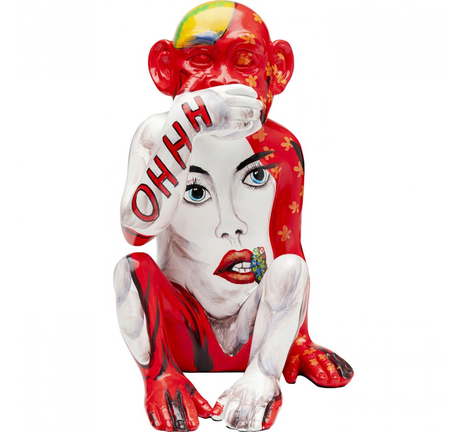 Woonaccessoires graffiti aap rood Kare Design