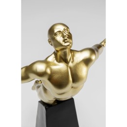 Figurine décorative Jumper doré 37cm