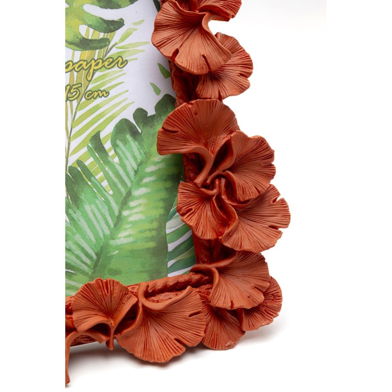 Cadre photo Ginkgo Leaf orange 17x20cm