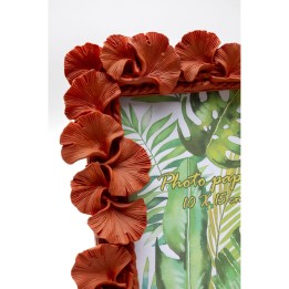 Cadre photo Ginkgo Leaf orange 17x20cm