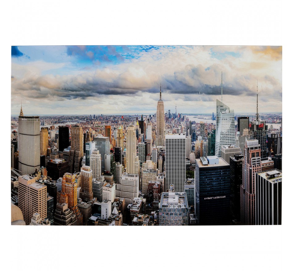 Wandfoto City View 150x100cm Kare Design