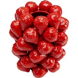 Vase Strawberries rouge 24cm