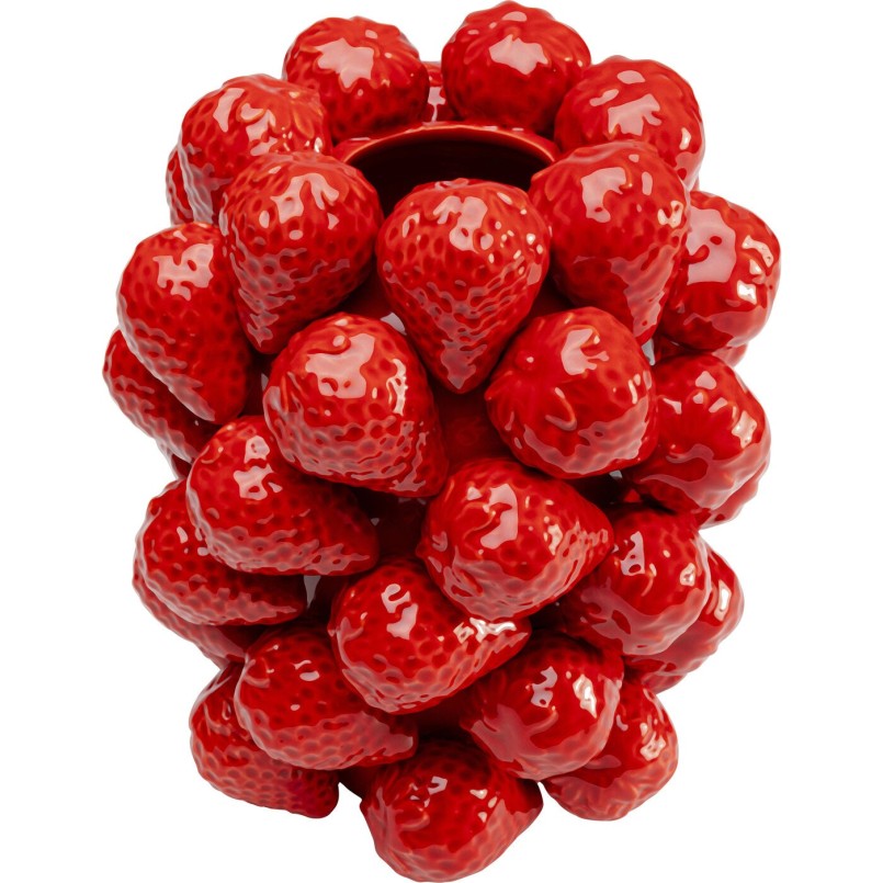 Vase Strawberries rouge 24cm