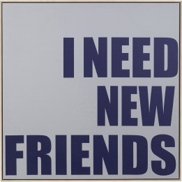 Tableau violet - New Friends - Kare Design