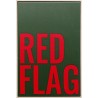 Tableau rouge et vert - Red Flag - Kare Design