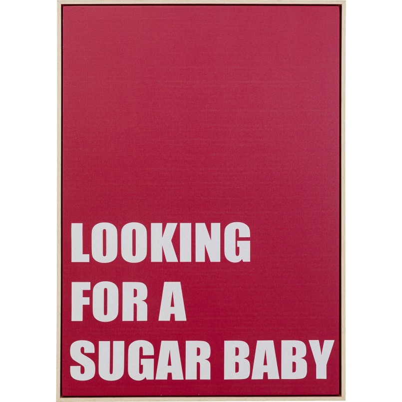 Tableau encadré Sugar Baby 50x70cm