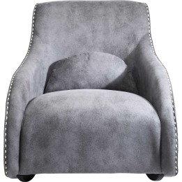 Fauteuil Swing Ritmo Vintage Gris Kare Design
