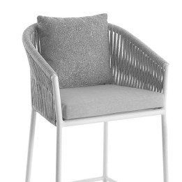 Chaise de bar blanche - Gabon - Gescova