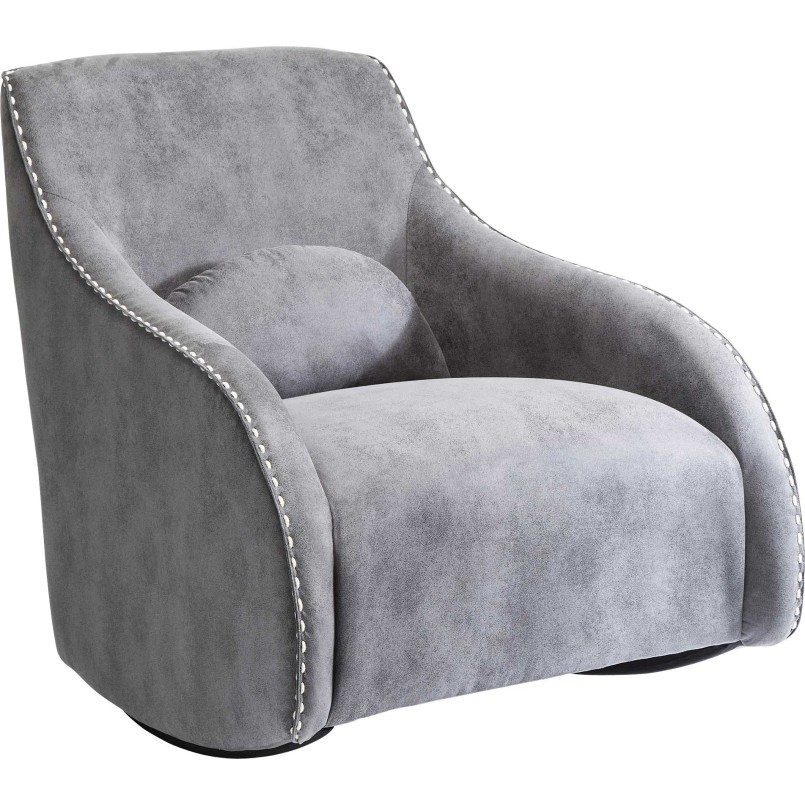 Fauteuil Swing Ritmo Vintage Gris Kare Design
