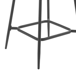 Table de jardin carrée gris anthracite - Basel - Gescova