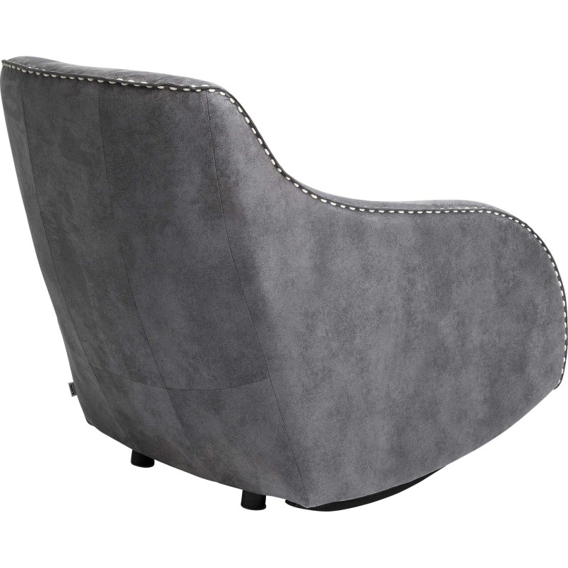 Fauteuil Swing Ritmo Vintage Gris Kare Design
