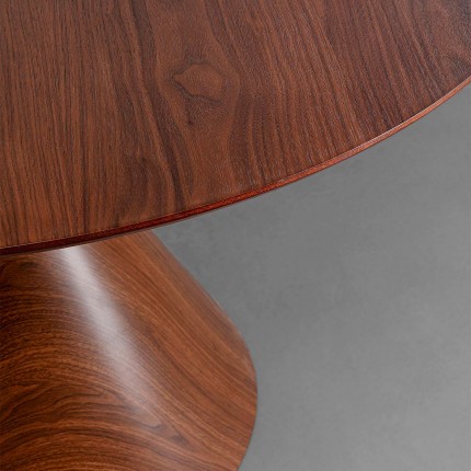 Table Cono Ø120cm walnut Kare Design