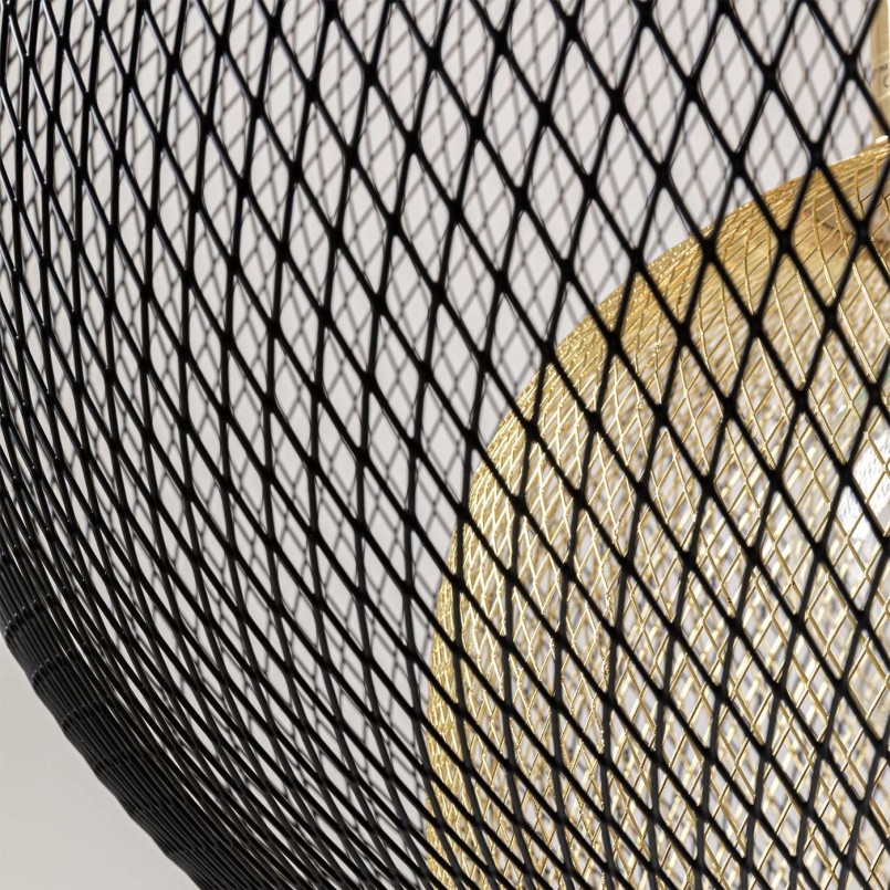 Suspension industrielle noire - Grato - Kare Design