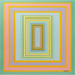 Tableau sur toile Tendency Focus 140x140cm