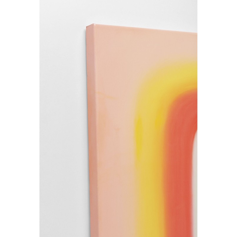 Tableau sur toile Tendency jaune 120x160cm