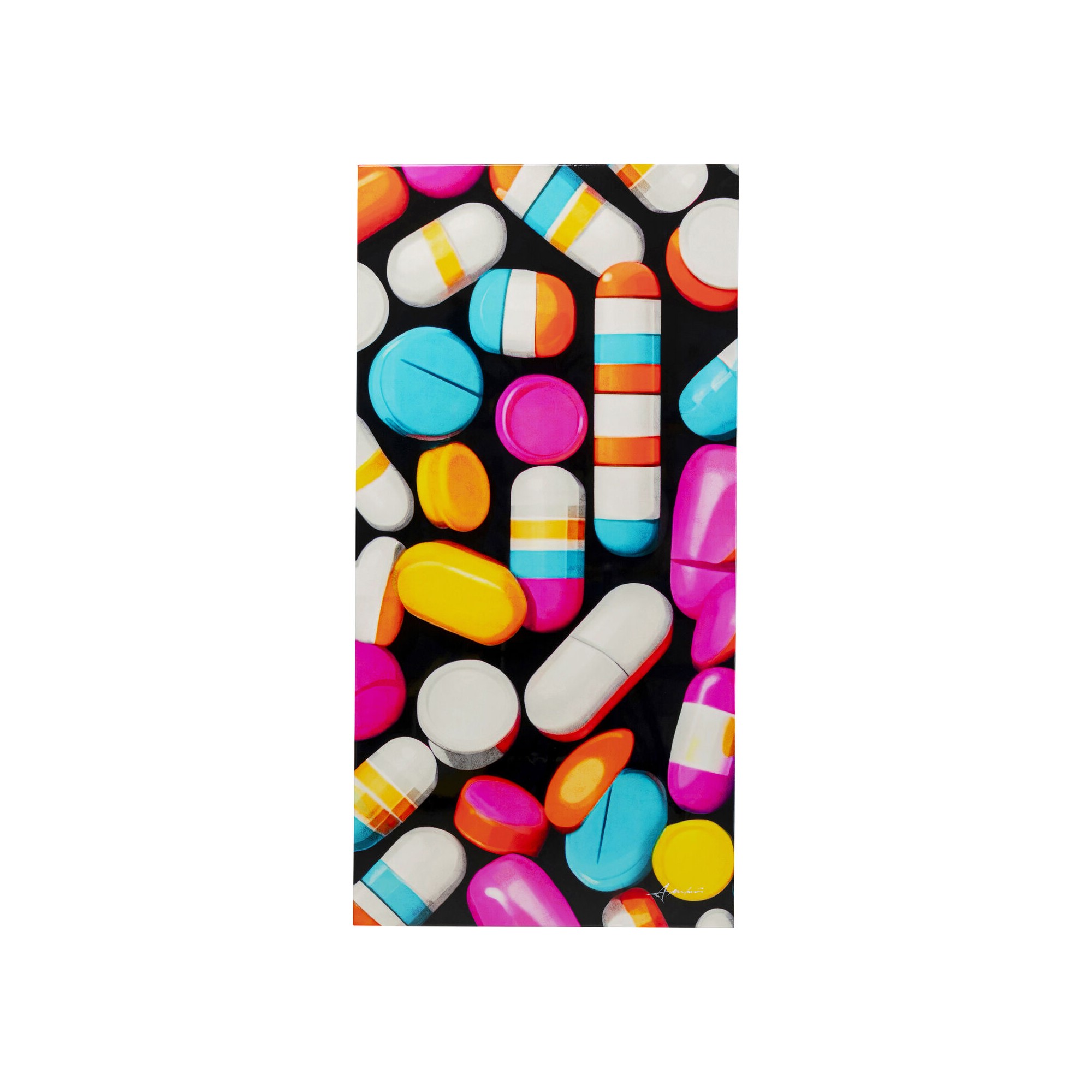 Tableau sur toile Pastilla Stripes 70x140cm