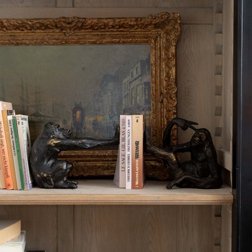 Serre-livres singes - Kare Design