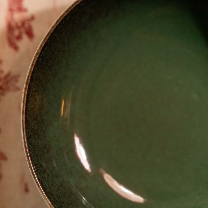 Bols en porcelaine verte et blanche - Colorino - Kare Design