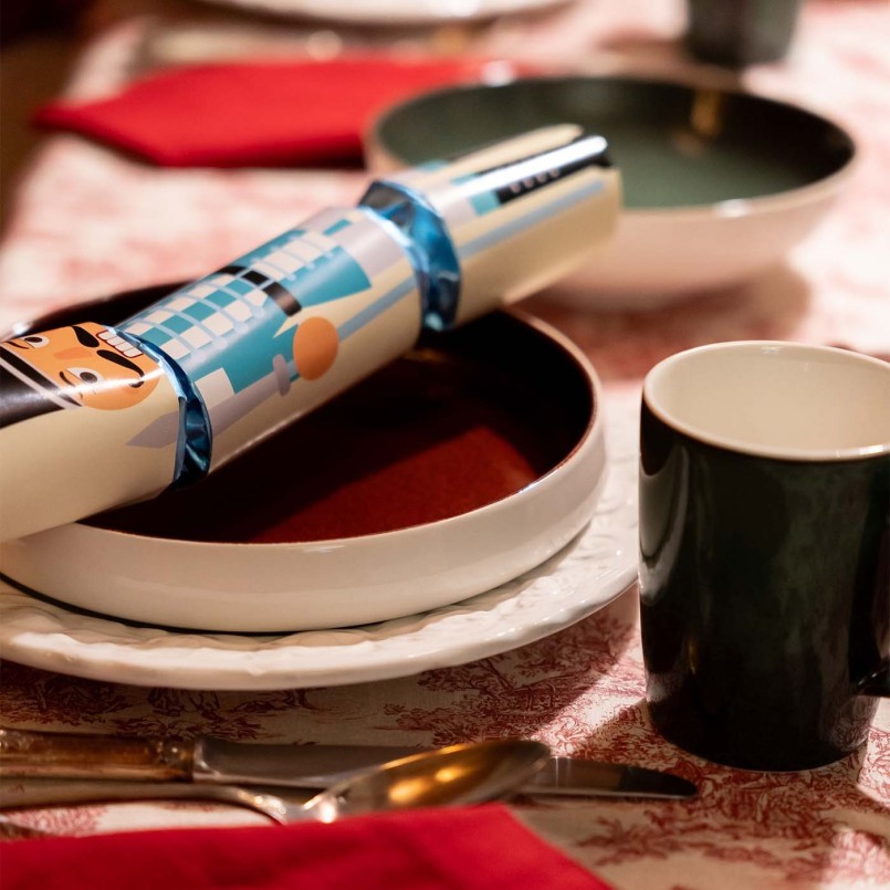 Mugs verts et blancs en porcelaine - Colorino - Kare Design