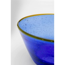 Coupe Bubbles bleu Ø14cm