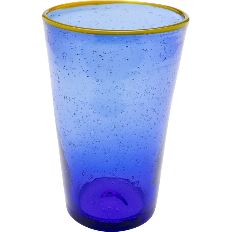 Verre à eau Bubbles blue 14cm