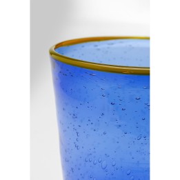 Verre à eau Bubbles blue 14cm