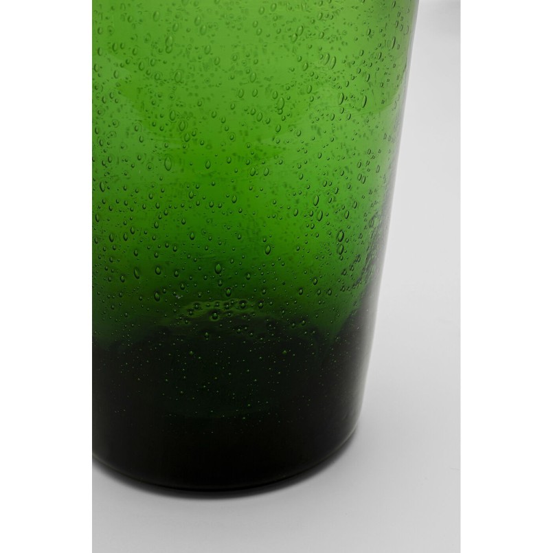 Verre à eau Bubbles vert 14cm